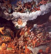 Giulio Romano Room of the Giants oil